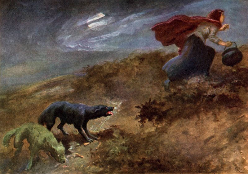 Illusztráció az üst meséjéhez alkotó: Gordon Frederick Browne