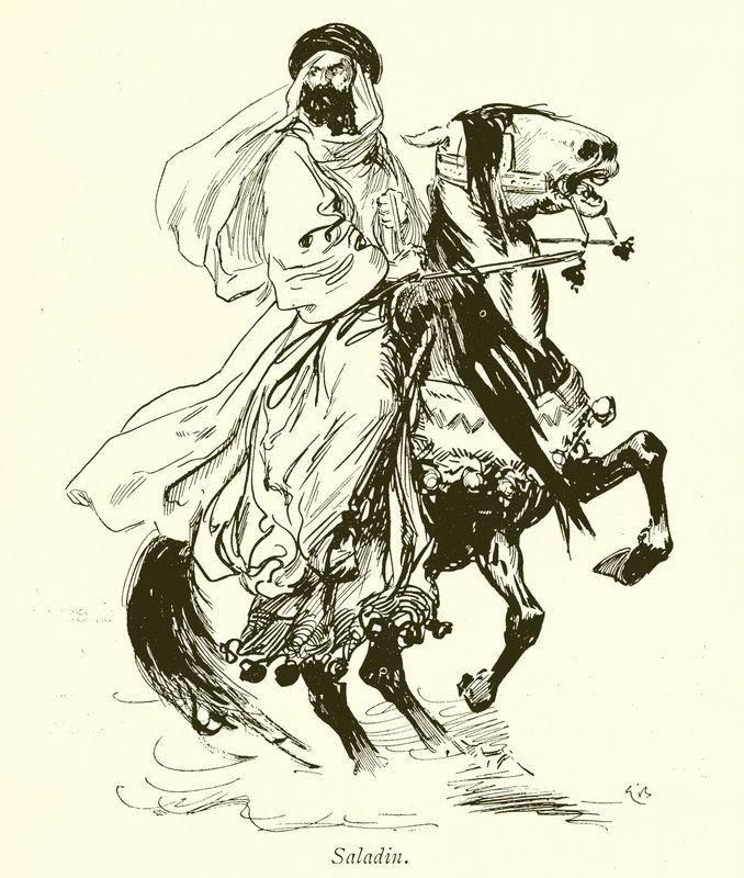 Szaladin alkotó: Gordon Frederick Browne