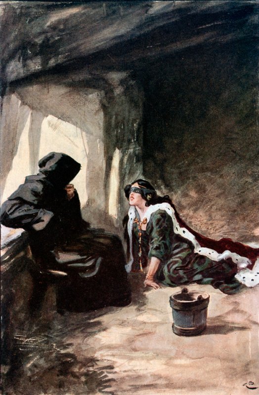 Lassan felemelte a fejét, és a maszkján keresztül ránézett alkotó: Gordon Frederick Browne