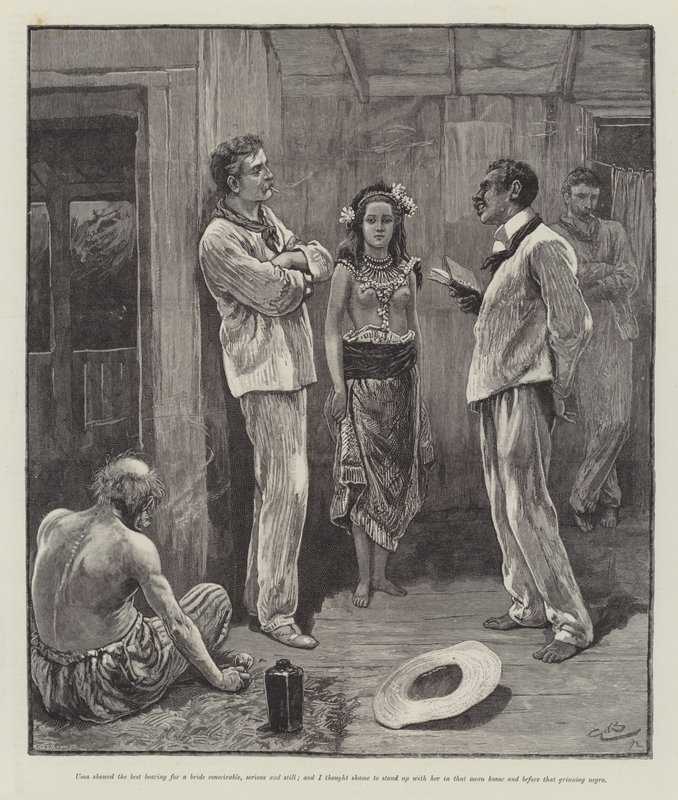 Uma, avagy Falesa tengerpartja, Robert Louis Stevenson alkotó: Gordon Frederick Browne