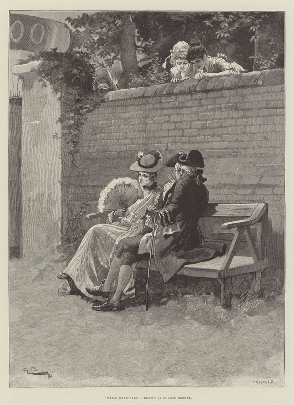 A falaknak füle van alkotó: Gordon Frederick Browne