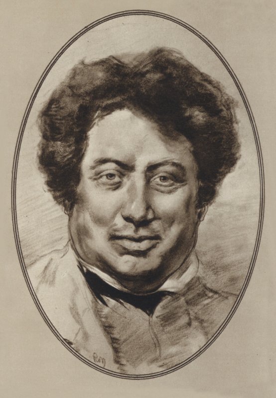 Alexandre Dumas, Pere (litho) alkotó: Gordon Ross