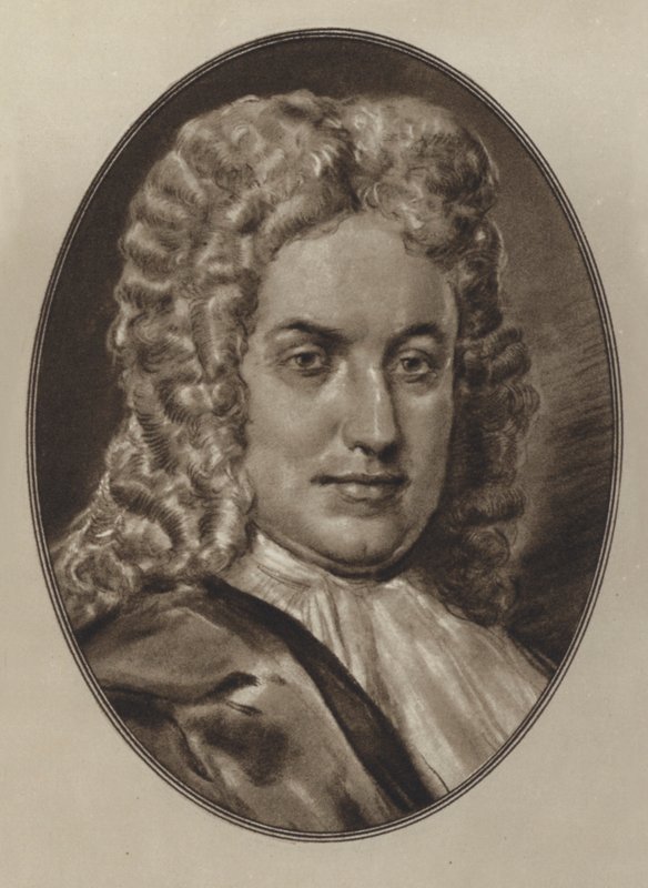 Daniel Defoe (litho) alkotó: Gordon Ross