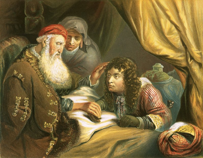 Jákob hangja, Ézsau kezei alkotó: Govaert Flinck