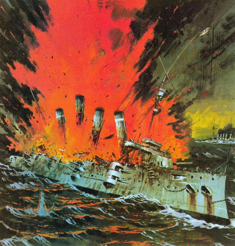 Katasztrófa Coronel előtt alkotó: Graham Coton