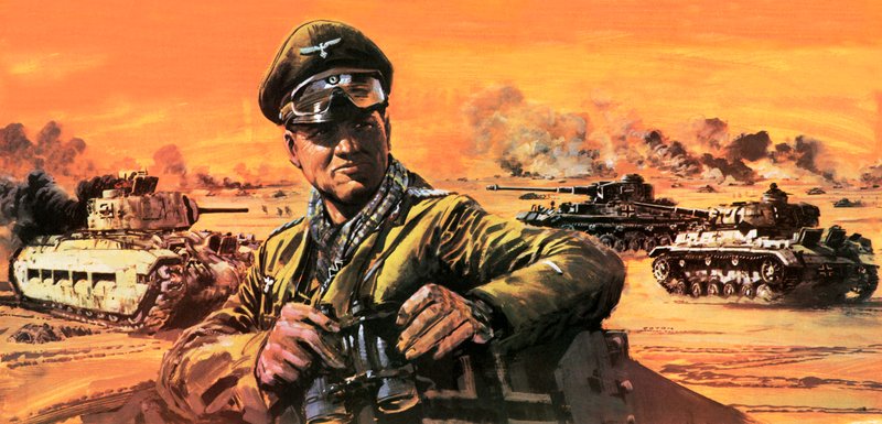 Rommel Észak-Afrikában alkotó: Graham Coton