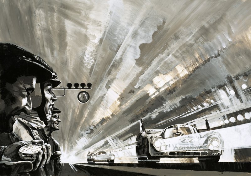 A 24 órás Le Mans-i verseny alkotó: Graham Coton