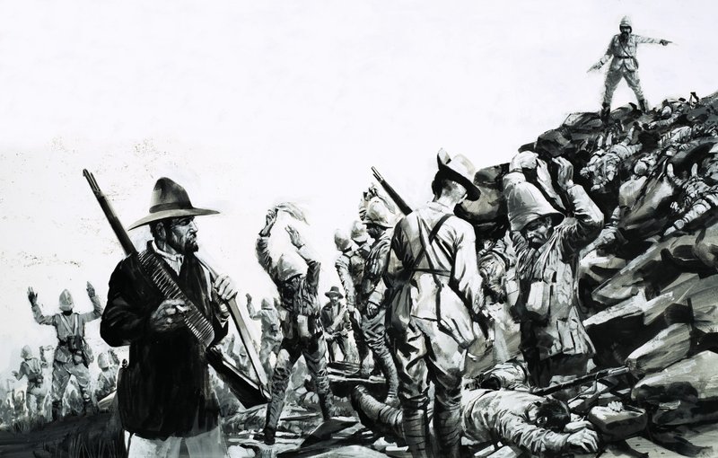 A Spion Kop-i csata alkotó: Graham Coton