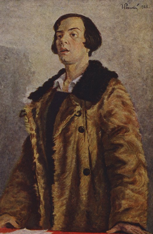 elnöknő (színes litó) alkotó: Grigory Grigorievich Ryazhsky
