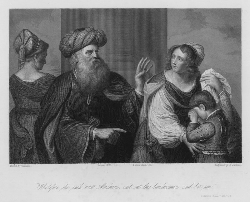 „Vezesd ki ezt a szolganőt és a fiát” – a Genesis XXI alkotó: Guercino