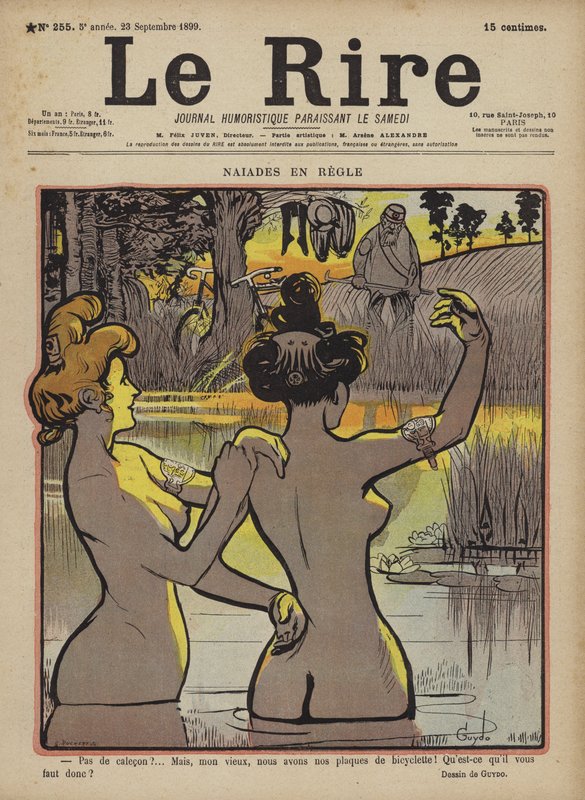 Illusztráció Le Rire alkotó: Guillaume Le Barrois dOrgeval