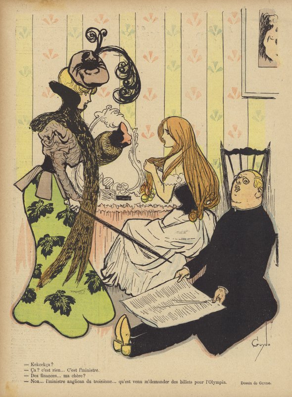 Illusztráció Le Rire alkotó: Guillaume Le Barrois dOrgeval