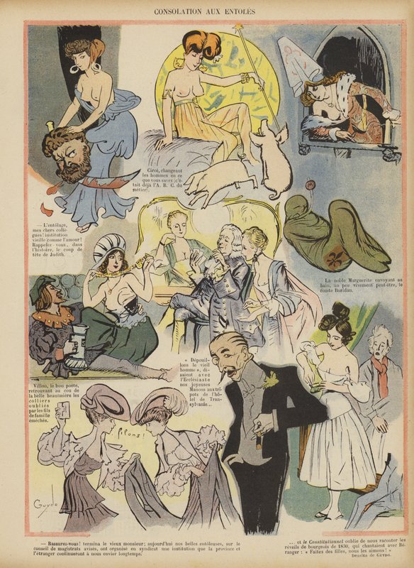 Illusztráció Le Rire alkotó: Guillaume Le Barrois dOrgeval