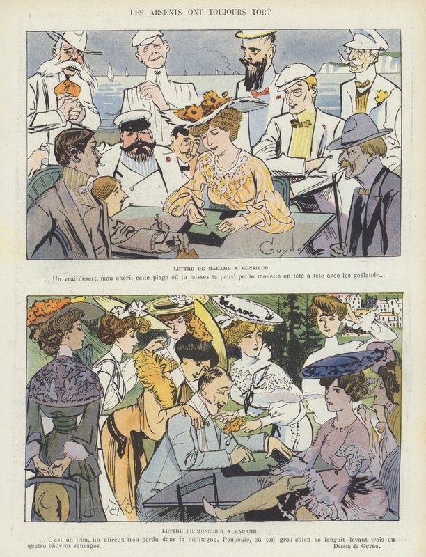 Illusztráció Le Rire alkotó: Guillaume Le Barrois dOrgeval