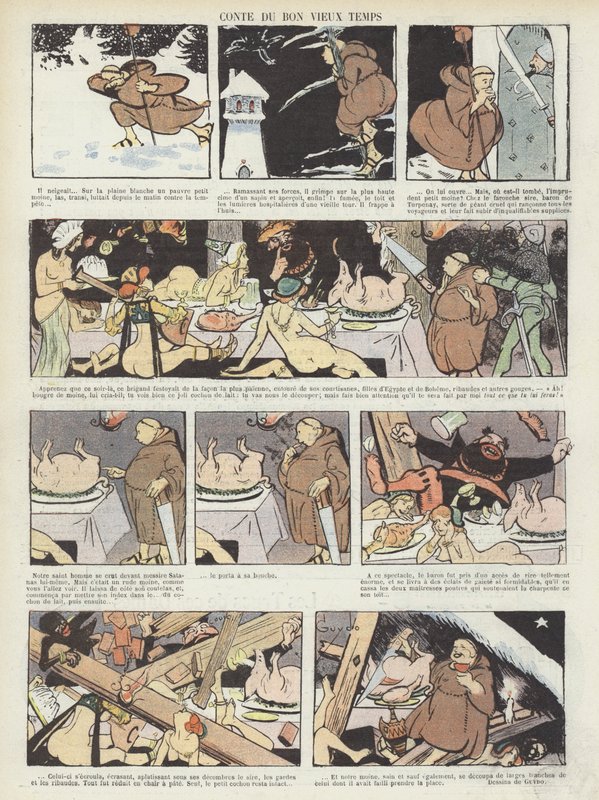 Illusztráció Le Rire alkotó: Guillaume Le Barrois dOrgeval