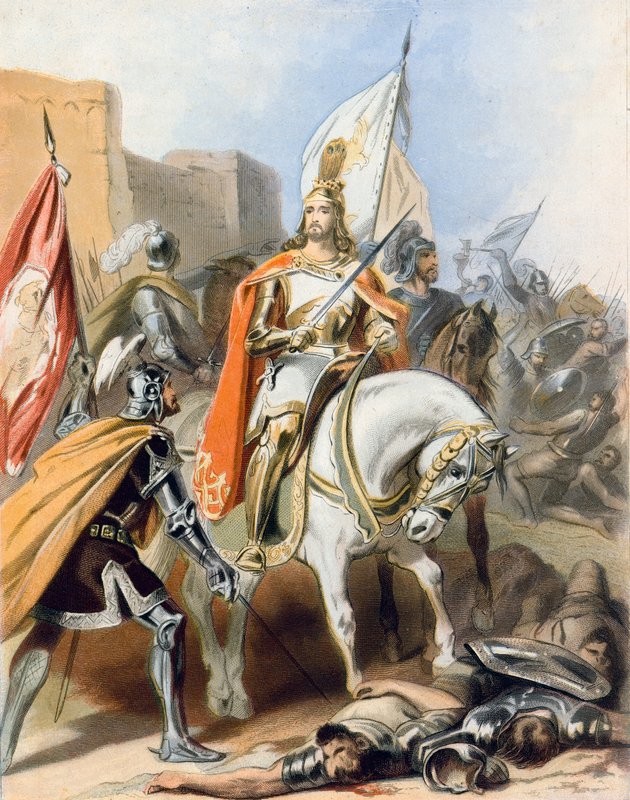 Emmanuel és Credence kapitány találkozása alkotó: Gustav Bartsch