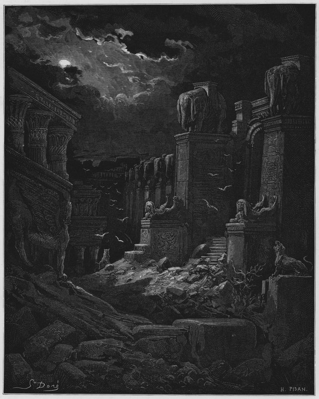 Gustave Dore Biblia: Babilon elesett alkotó: Gustave Dore