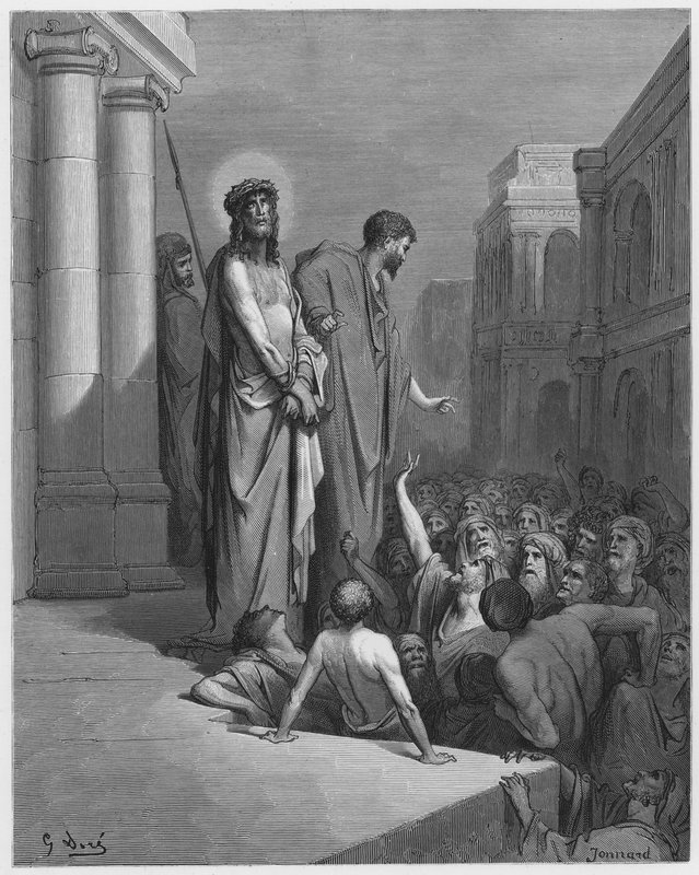 Gustave Dore Biblia: Krisztus bemutatta az embereknek alkotó: Gustave Dore