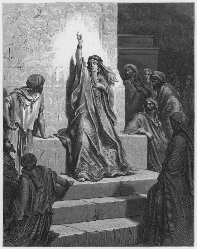 Gustave Dore Biblia: Deborah alkotó: Gustave Dore