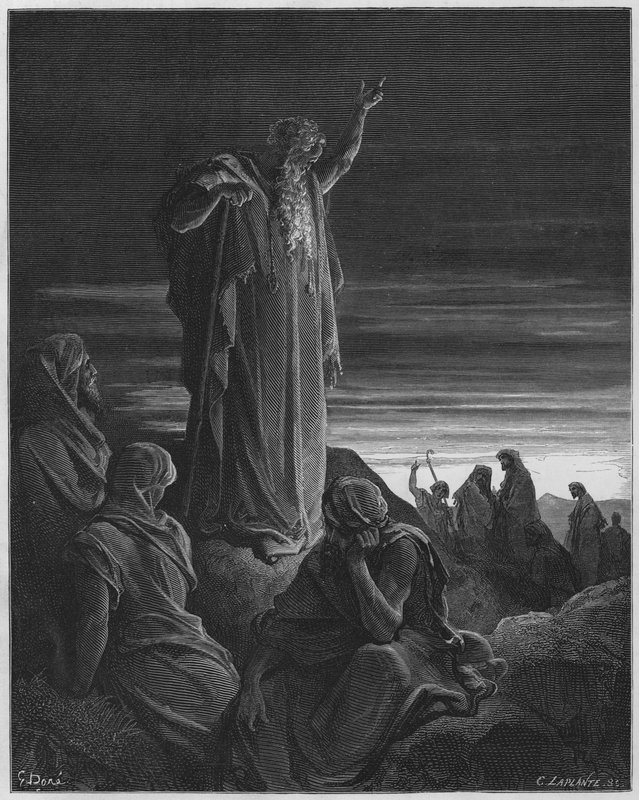 Gustave Dore Biblia: Ezékiel prófétál alkotó: Gustave Dore