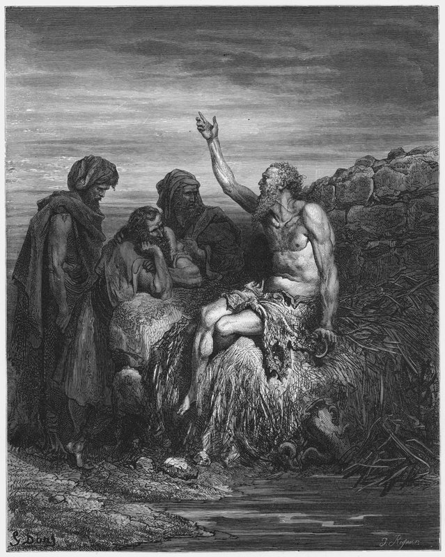 Gustave Dore Biblia: Jób és barátai alkotó: Gustave Dore