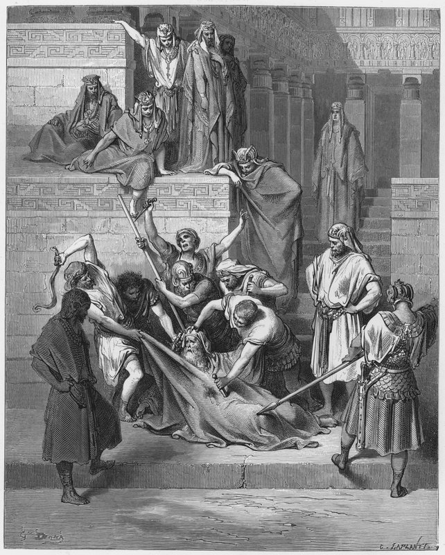 Gustave Dore Biblia: Eleázár írástudó vértanúsága alkotó: Gustave Dore