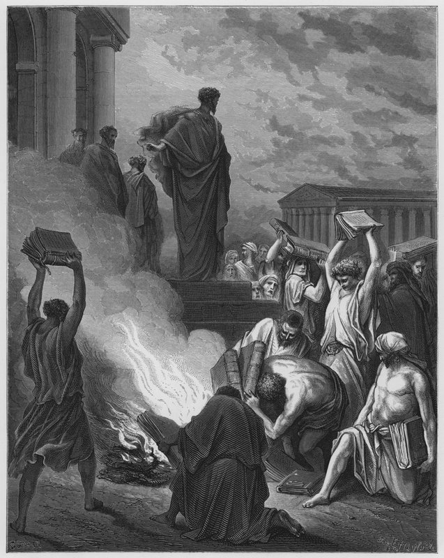 Gustave Dore Biblia: S Paul Ephesusban alkotó: Gustave Dore