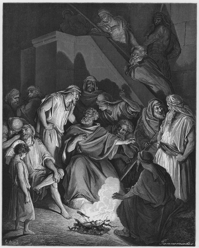 Gustave Dore Biblia: S Péter Krisztust tagadja alkotó: Gustave Dore