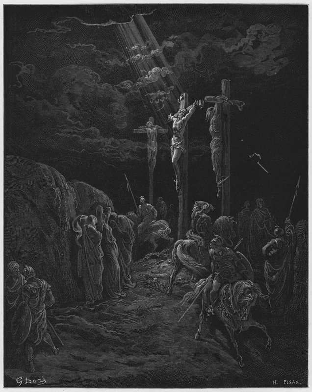 Gustave Dore Biblia: Krisztus halála alkotó: Gustave Dore
