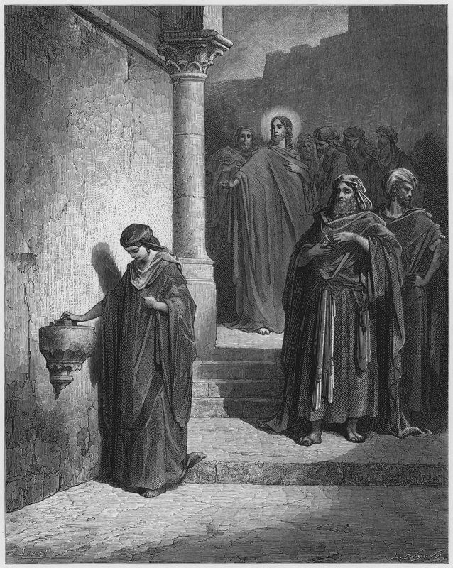 Gustave Dore Biblia: Az özvegy atka alkotó: Gustave Dore