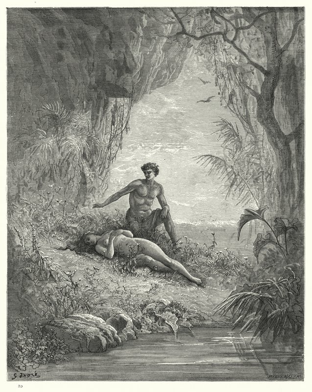 Illusztráció: Gustave Dore: Miltons Paradise Lost, V. könyv, 12., 13. sor alkotó: Gustave Dore