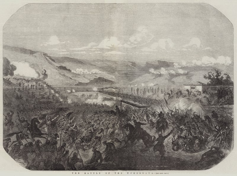 A csernajai csata alkotó: Gustave Dore