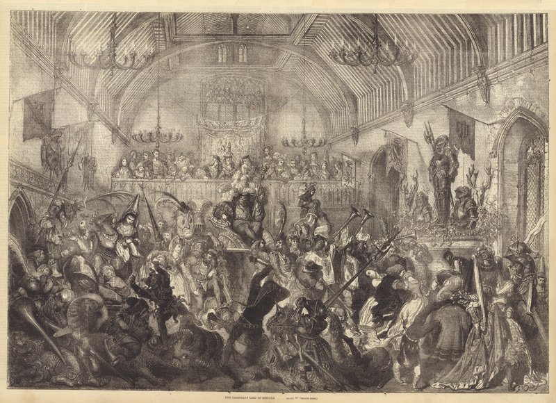 A karácsonyi Lord of Misrule alkotó: Gustave Dore