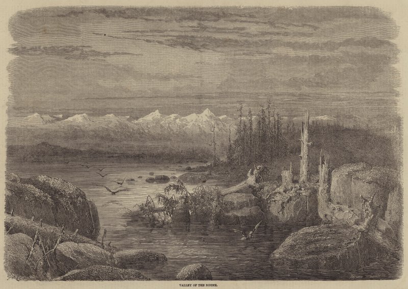 A Rhone völgye alkotó: Gustave Dore
