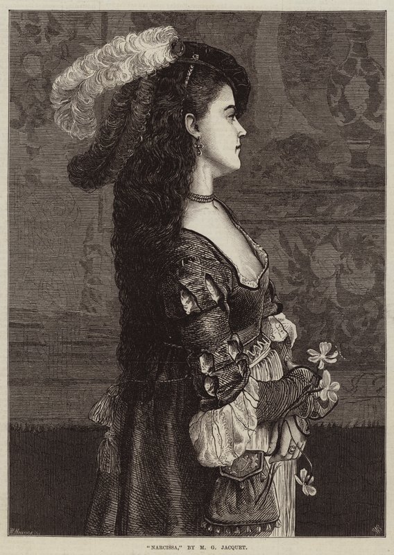 Narcissa alkotó: Gustave Jacquet