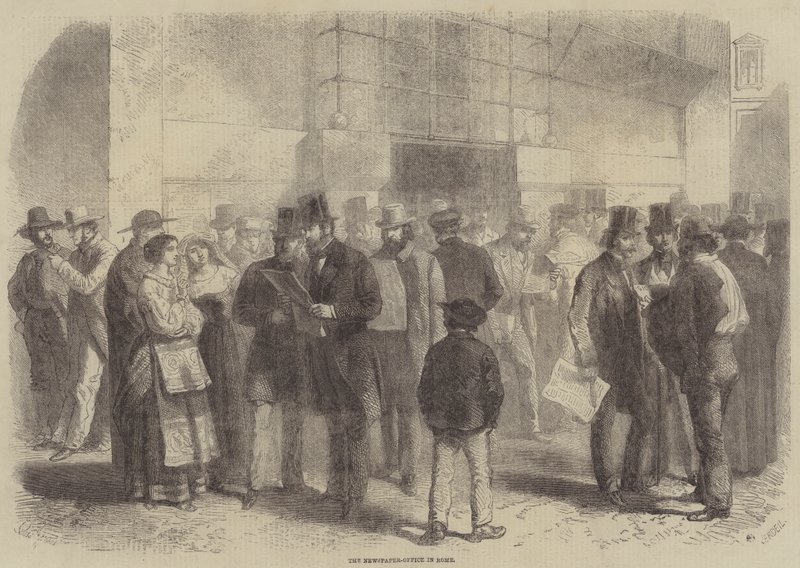 A római újságiroda alkotó: Gustave Janet