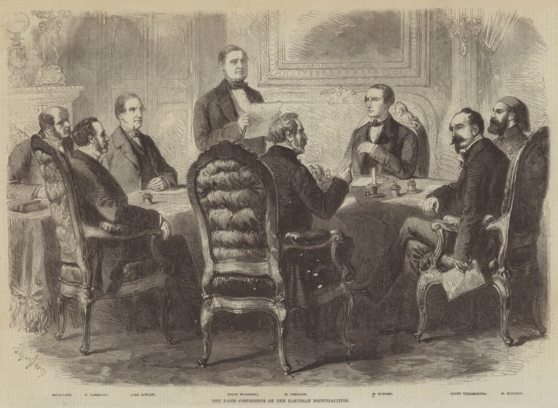 A dunai fejedelemségekről szóló párizsi konferencia alkotó: Gustave Janet