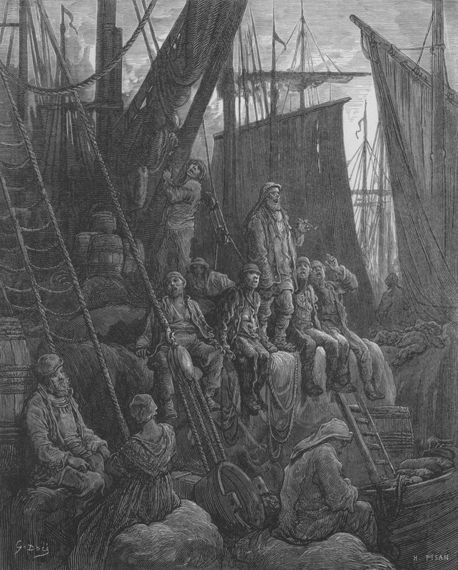 A fedélzeten alkotó: Gustave after Dore