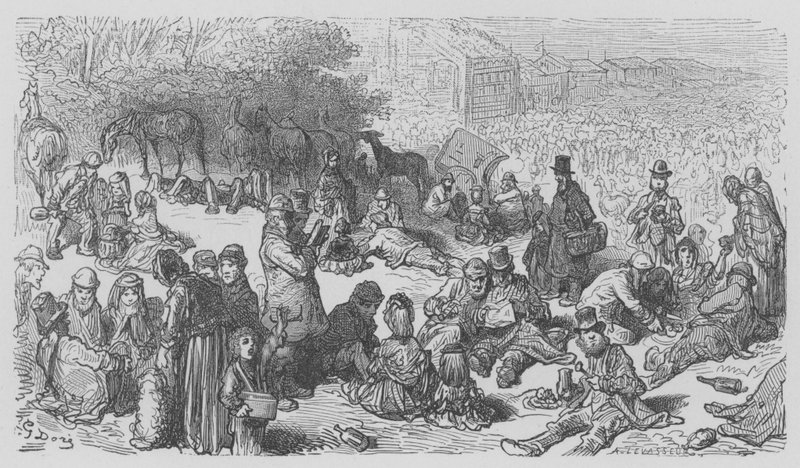 A Derbyn a Le Lunch Sur LHerbe alkotó: Gustave after Dore