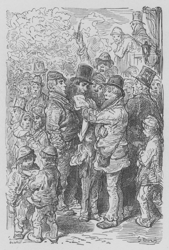 A Derbyn, The Program Merchant alkotó: Gustave after Dore