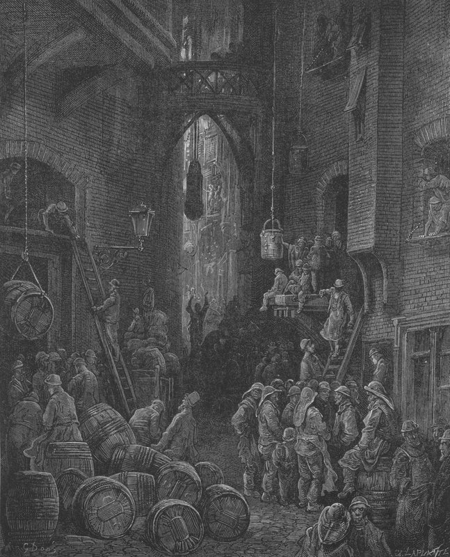 Sainte-Catherine kiköt alkotó: Gustave after Dore