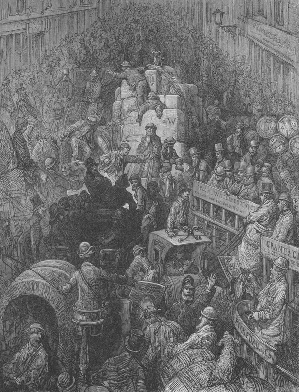 Torlódás alkotó: Gustave after Dore