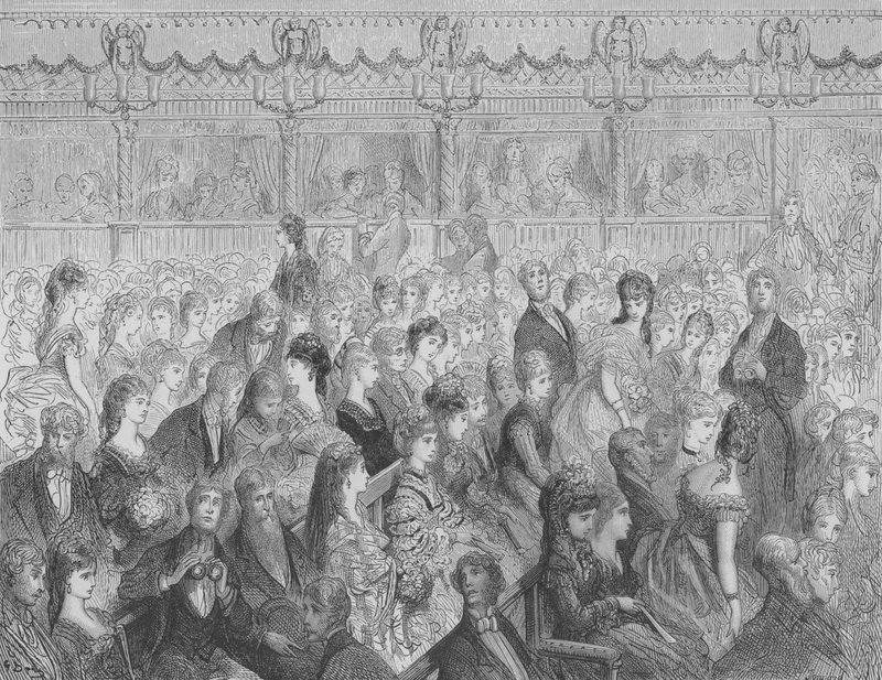 Covent-Garden Orchestra fotelek alkotó: Gustave after Dore