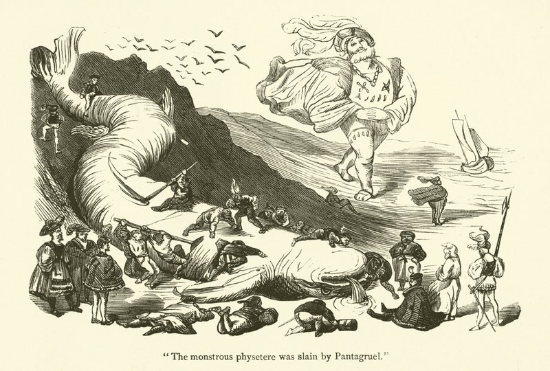 Illusztráció Rabelais műveihez alkotó: Gustave after Dore