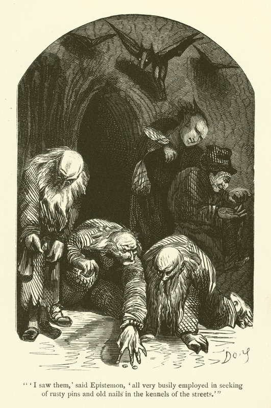 Illusztráció Rabelais műveihez alkotó: Gustave after Dore