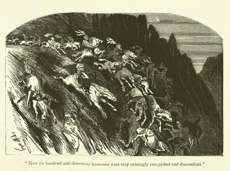 Illusztráció Rabelais műveihez alkotó: Gustave after Dore
