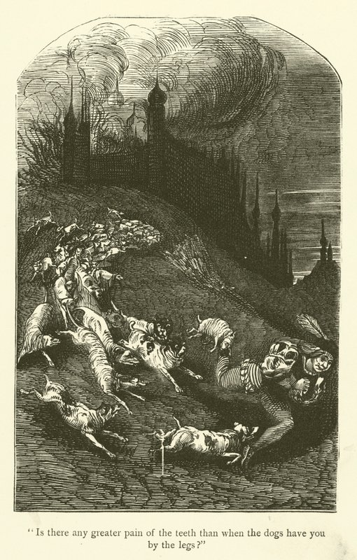 Illusztráció Rabelais műveihez alkotó: Gustave after Dore