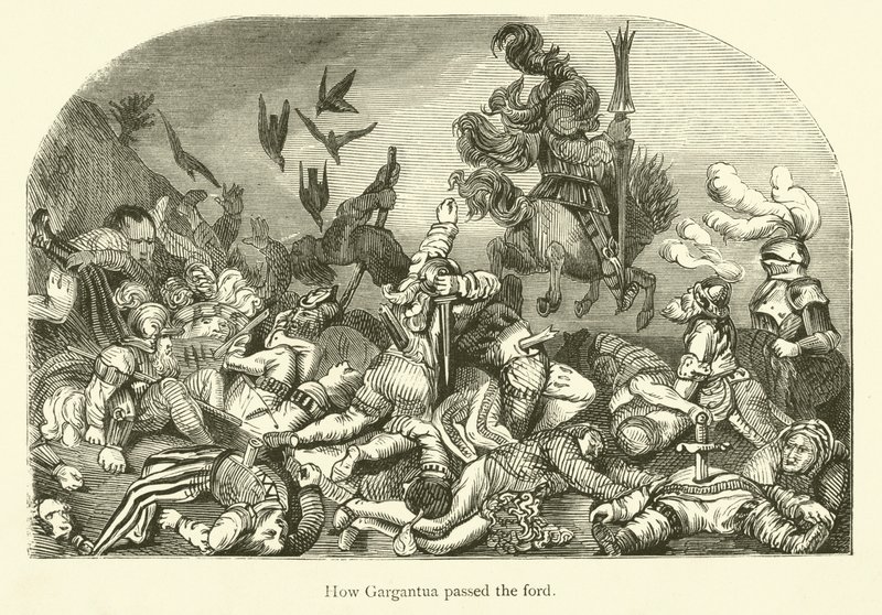 Illusztráció Rabelais műveihez alkotó: Gustave after Dore