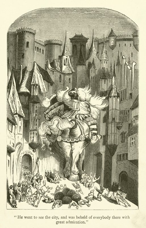 Illusztráció Rabelais műveihez alkotó: Gustave after Dore