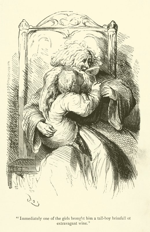 Illusztráció Rabelais műveihez alkotó: Gustave after Dore